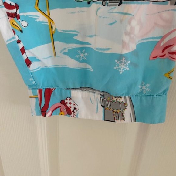 NICK & NORA FLAMINGO PAJAMA BOTTOM Not Flannel  Size S - Picture 4 of 6